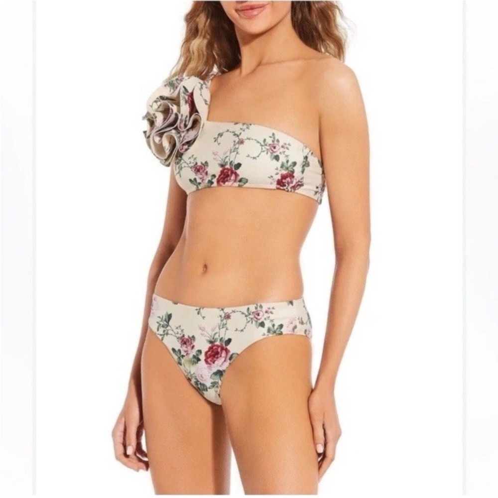 Antonio Melani x The Style Bungalow Miraflores Rosette Swim Top & Hipster Bottom